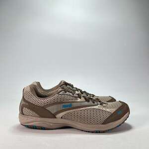 Ryka Dash Taupe Brown Lace Up Walking Sneaker Shoes K24142WTJM Women’s Size 9W
